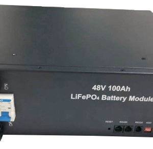 48V 50Ah Rack Mounted LiFePO4 Battery Pack